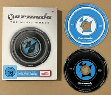 Armada The Music Videos CD & DVD Trance Armin Schulz Andy Moor Gaia Gabriel Rare