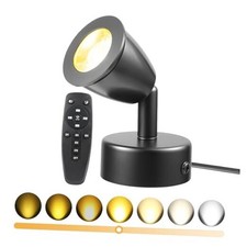 LED Spot Lights Indoor with Timer and Remote Stepless Adjustable Color