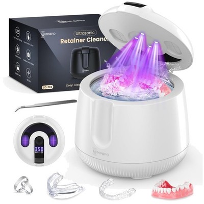 Ultrasonic Retainer Cleaner with Pulse-Flow Technology