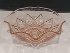 Hazel-Atlas Pink Glass Berry Bowls, 5" Diameter,  Set Of 5