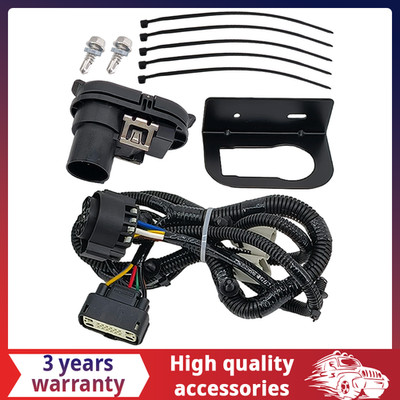 Trailer Tow Harness Kit For Ford F-150 2015-2020 HL3Z-13A576-D w/o Parking Aid
