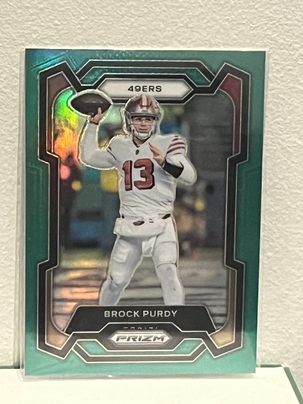 2023 Panini Prizm - Brock Purdy #266 Green Prizm