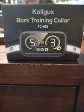 Kollgux Training Collar 5-15Lb w/Adjustable Beep Vibration Shock Modes NIB B41