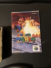 Super Mario 64 With Box And Manual Used