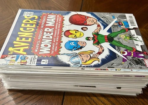 Avengers Comics Lot of 31 Vintage to Modern Marvel Comics Various Titles VG/NM