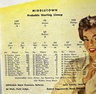 Ohio High School Football Program 1956 Middletown Middies vs Mansfield Tygers — photo 2