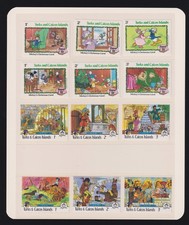 Turks & Caicos Islands: Pirates of the Caribbean Disney Stamps MNH - *30