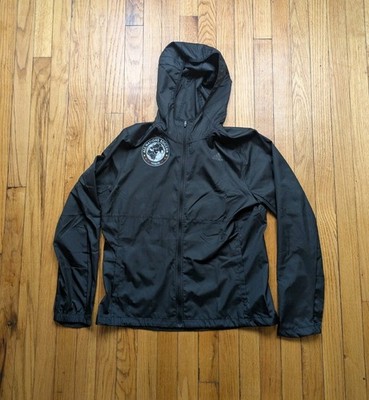 New Adidas Own The Run Jacket Women's Medium Black All Nations Soccer 