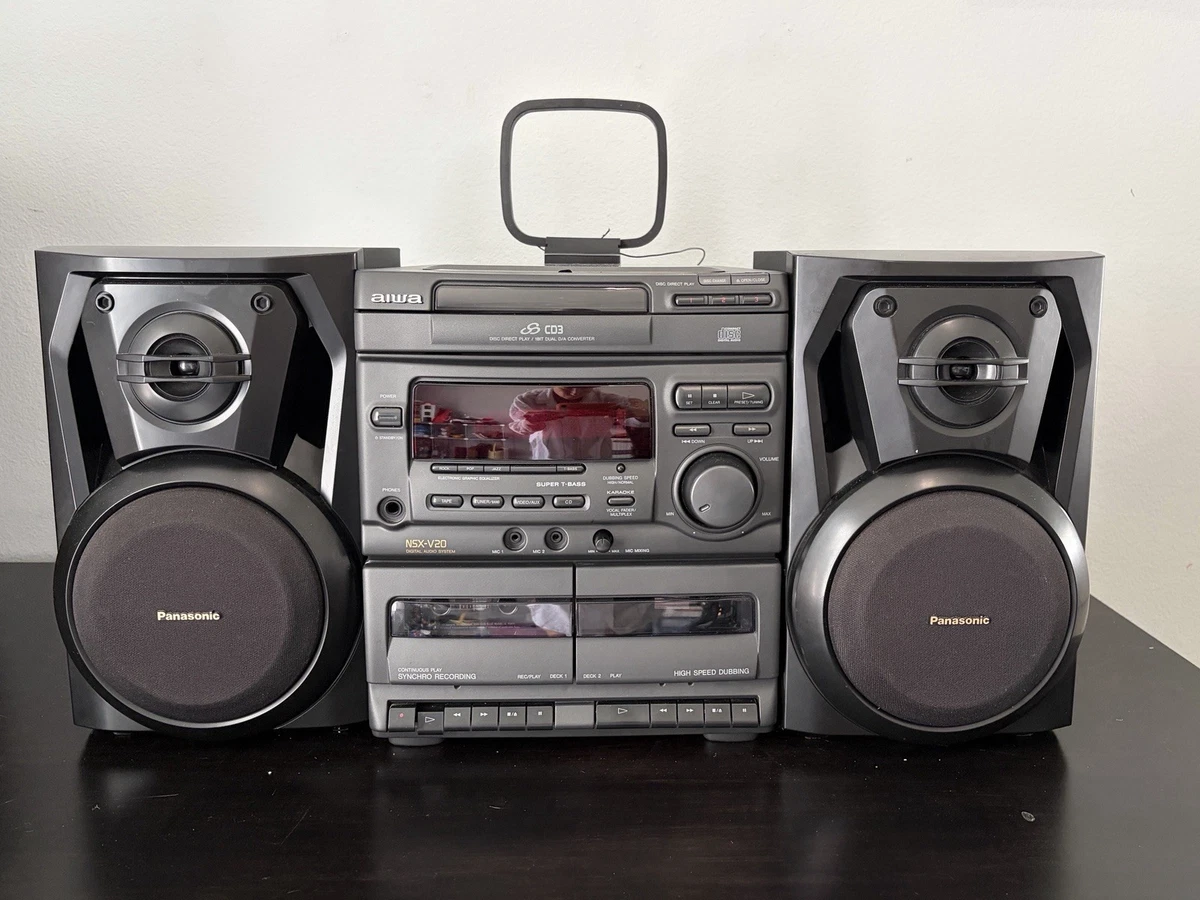Aiwa Cassette Tape Compact & Shelf Stereos for sale - eBay