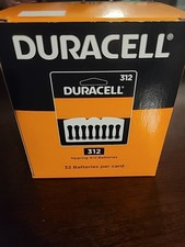 Duracell 312 Hearing Aid Batteries Exp. March 2026 DA312B32