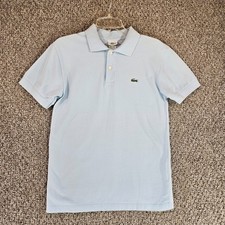 Lacoste Shirt Mens 6  Measures Small  Short Sleeve Polo