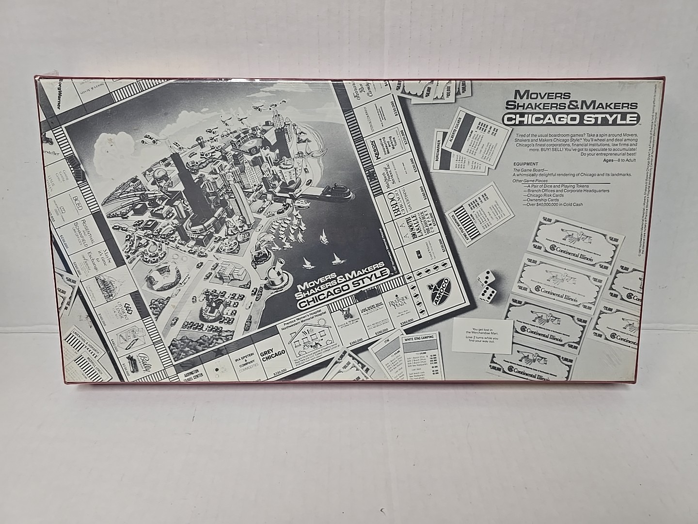 Movers, Shakers, And Makers Chicago Style Board Game NEW IN PACKAGE 