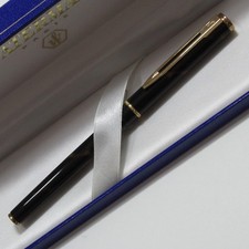 18K NIB waterman Brown Marble Laque Fountain ...