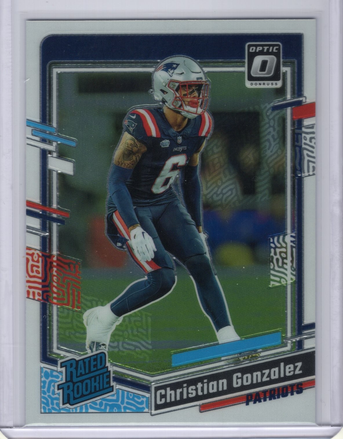 Christian Gonzalez Panini Donruss Optic #274 Base