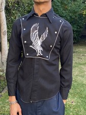 Vintage 50s 60s H Bar C California S Ranchwear 34 Eagle Shirt