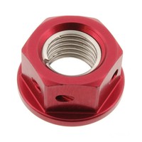Schraubenmutter FüR Kettenrad M10X1.25Mm Alu Rot FüR Suzuki GSX-R 1000 UF 09-15