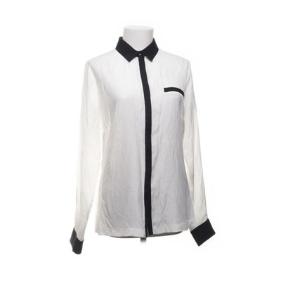 Comma, Bluse, Größe: 38, Weiß/Schwarz, Damen #cHG