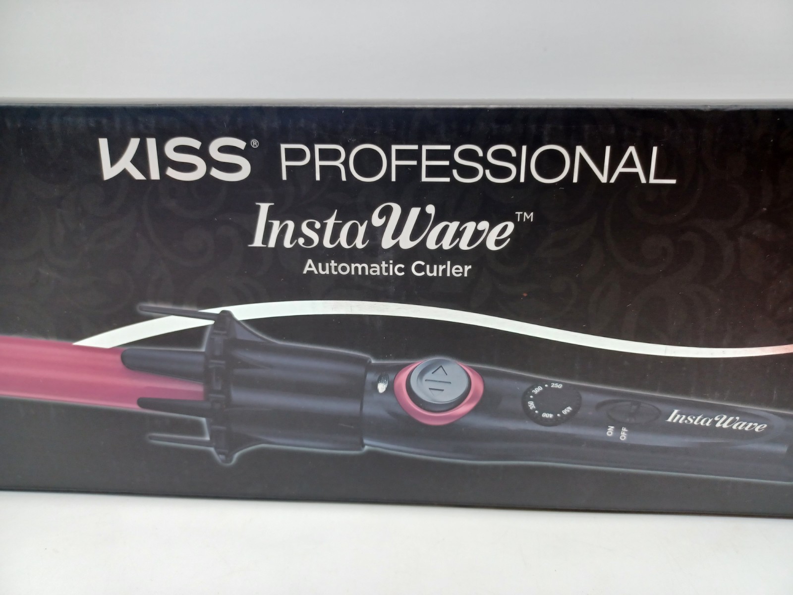 Kiss Professional InstaWave Auto Curling Iron PACI01 450°F 7m5