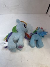 My Little Pony Rainbow Dash 7" Plush and 5" Clip On Backpack Plush