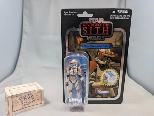 Case Fresh Star Wars The Vintage Collection Clone Commander Cody TVC VC19 Foil