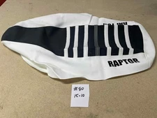 Yamaha Raptor 660 660R Seat Cover White Color Seat Cover