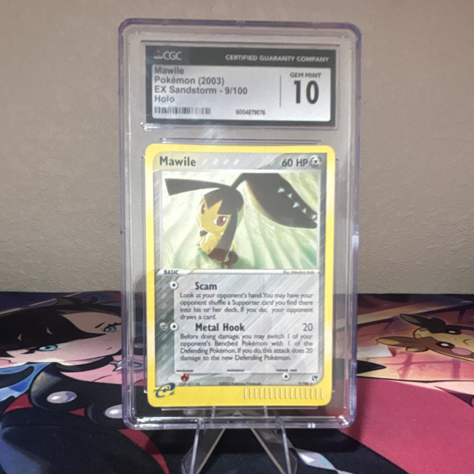 Pokémon Mawile EX Sandstorm 9/100 Holo Rare CGC 10 English 2003