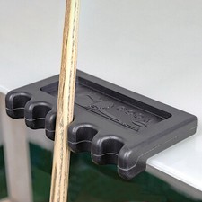 Pool Cue Holder, 4-Cue Portable Pool Stick Holder For Table Weighted  Durable
