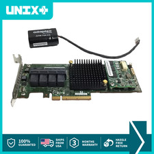 Adaptec ASR 71605 16 Ports RAID 1GB Flash Cache Vault BBU w/ 2x SAS 3 to 4x SATA