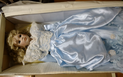 ERICA" Porcelain doll by Ashley Rose, 29" tall. See Description | eBay ERICA" Porcelain doll by Ashley Rose, 29" tall. See Description | eBay