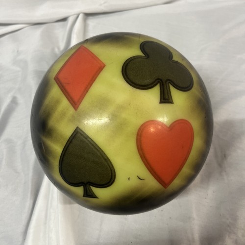 15 Brunswick Bowling Ball VizABall Spades Hearts Clubs Diamonds HZ31576 eBay