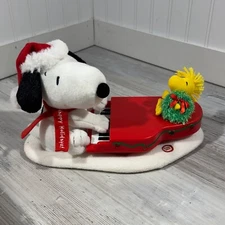 *READ* Christmas Hallmark Jingle Pals Swingin with Snoopy Woodstock Peanuts