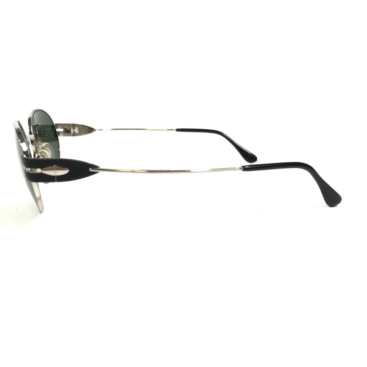 Vogue Sunglasses VO3225-S 424 Silver Round Frames with Green  display picture 2