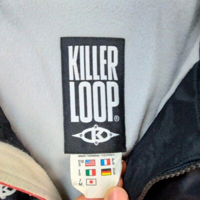 KILLER LOOP High neck Nylon jacket Boardwear Logo embroidery
