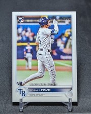 Josh Lowe MLB Debut Rookie Card RC 2022 Topps Update #US287 Tampa Bay Rays