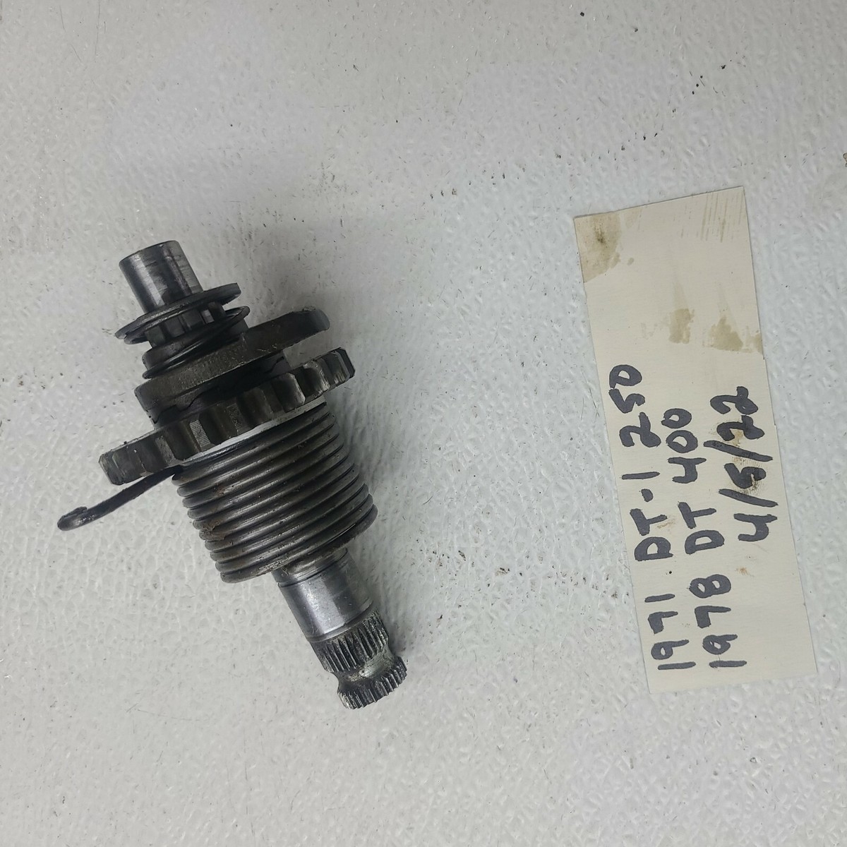 1971 71 Yamaha DT 1 250 Kick Start Shaft | eBay