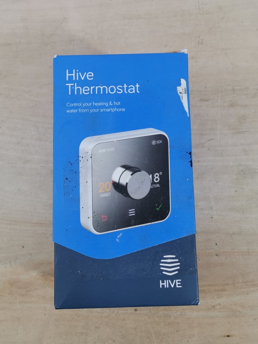 Hive Thermostat for Heating u0026amp; Hot Water with Hive Hub - Energy Saving  Thermostat | eBay