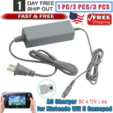 Gamepad Charger for Nintendo Wii U AC Adapter Cable Power Supply Cord Wall Plug