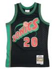 MITCHELL & NESS Sonics Gary Payton #20 95-96 Swingman Jersey Small Supersonics