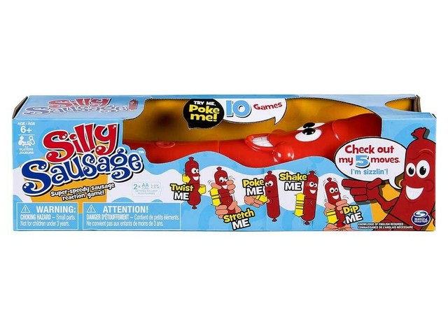 the silly sausage toy