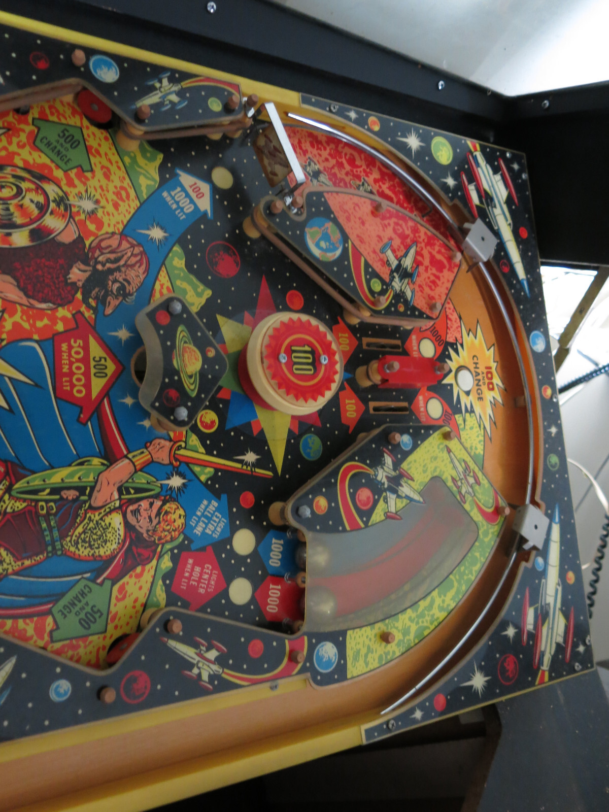 Star Battle Cocktail Pinball Machine Vintage eBay