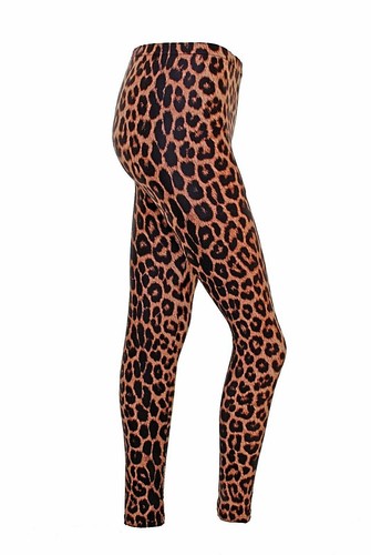 Leggings-Marrone Leopardato-Dance, Freestyle | eBay
