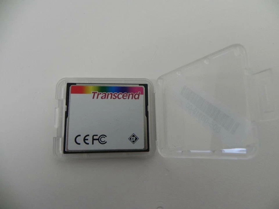 TS4GCF133 Transcend 4GB CompactFlash Card MLC NAND Flash 133X - Image 2 of 3