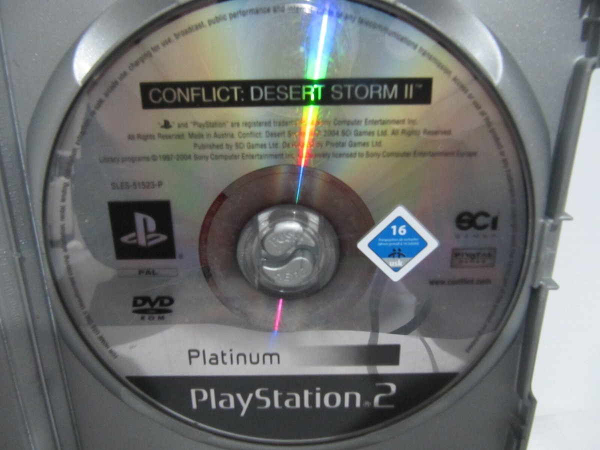 Jeu PS2 Conflict: Desert Storm II – Promo DISC – Très Bon état – PEGI 3