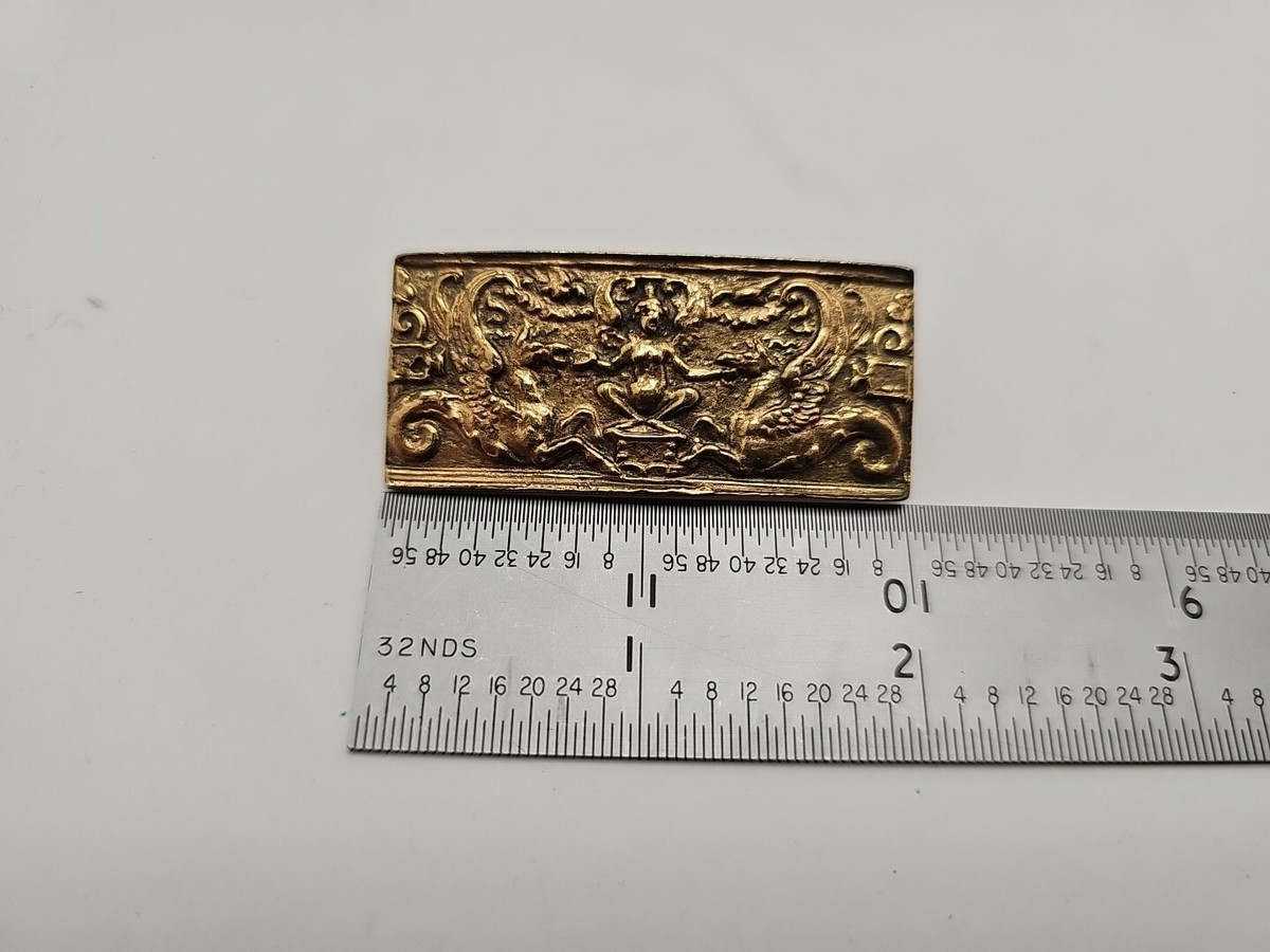 Vintage Signed Alva Museum Replica Rectangular Brooch (O4) | eBay