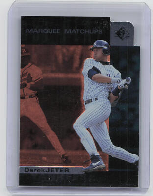 1997 SP #MM10 Derek Jeter Marquee Matchups