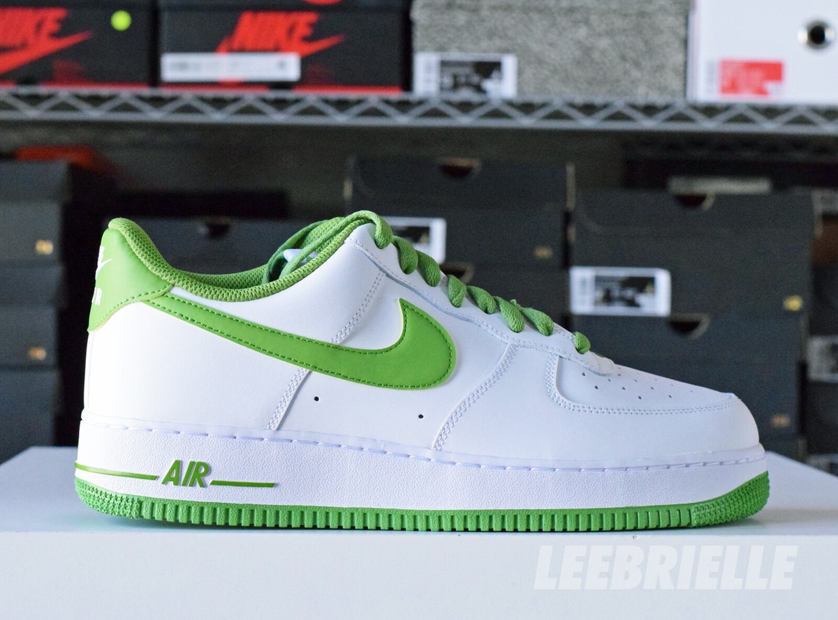 Nike Air Force 1 '07 Shoes Candy Apple White Chlorophyll