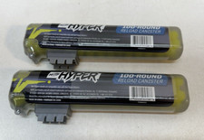Lot of 2 NERF Hyper E8960 100-Round Easy Reload Refill Canister 200 Rounds Total