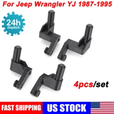 US For Jeep Wrangler YJ Soft Top FRAME Channel Guide Rail 87-95 PASSENGER DRIVER