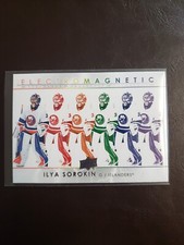 2021-22 Ilya Sorokin Electromagnetic Upper Deck Series 1 Hockey New York...