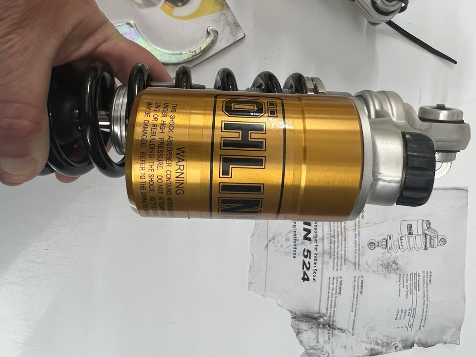 Indian Motorcycle Scout & Sixty Rogue Bobber Ohlins Shocks 2015 2024